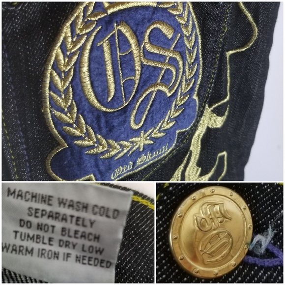 Old School Sz 16 Black Urban Royale Goldtone Embro - Picture 8 of 8